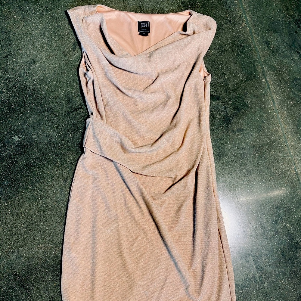 Shimmery Pink Cocktail Dress